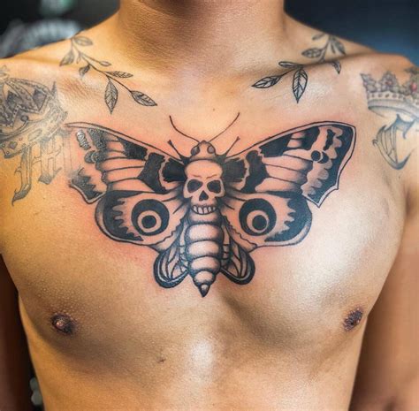 death moth chest piece|113 Must